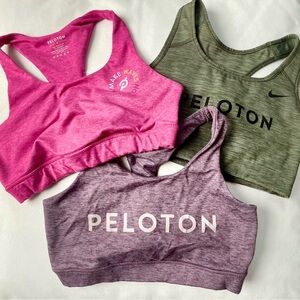 Bundle of Three (3) Peloton sports bras